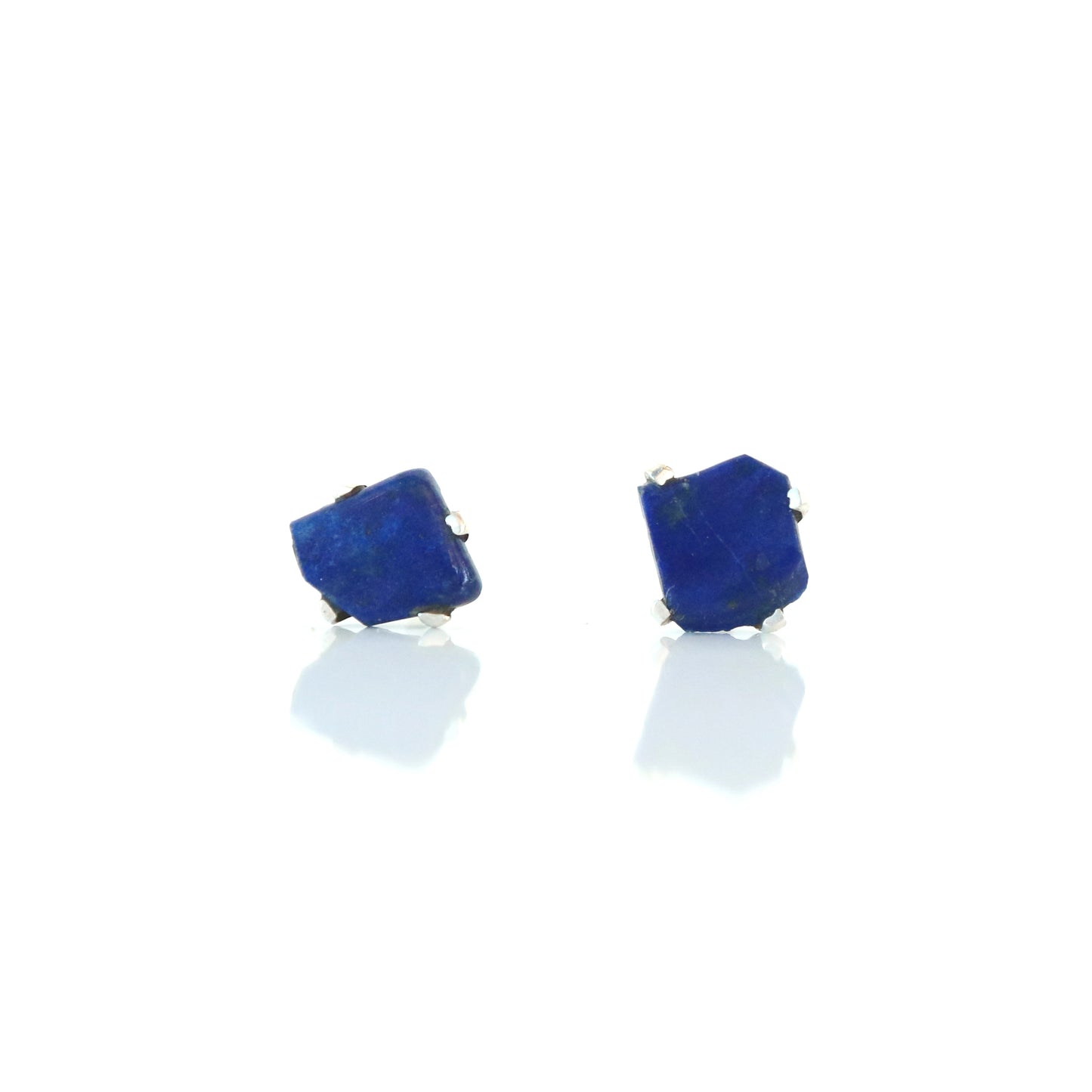 Lapis Stud Earrings