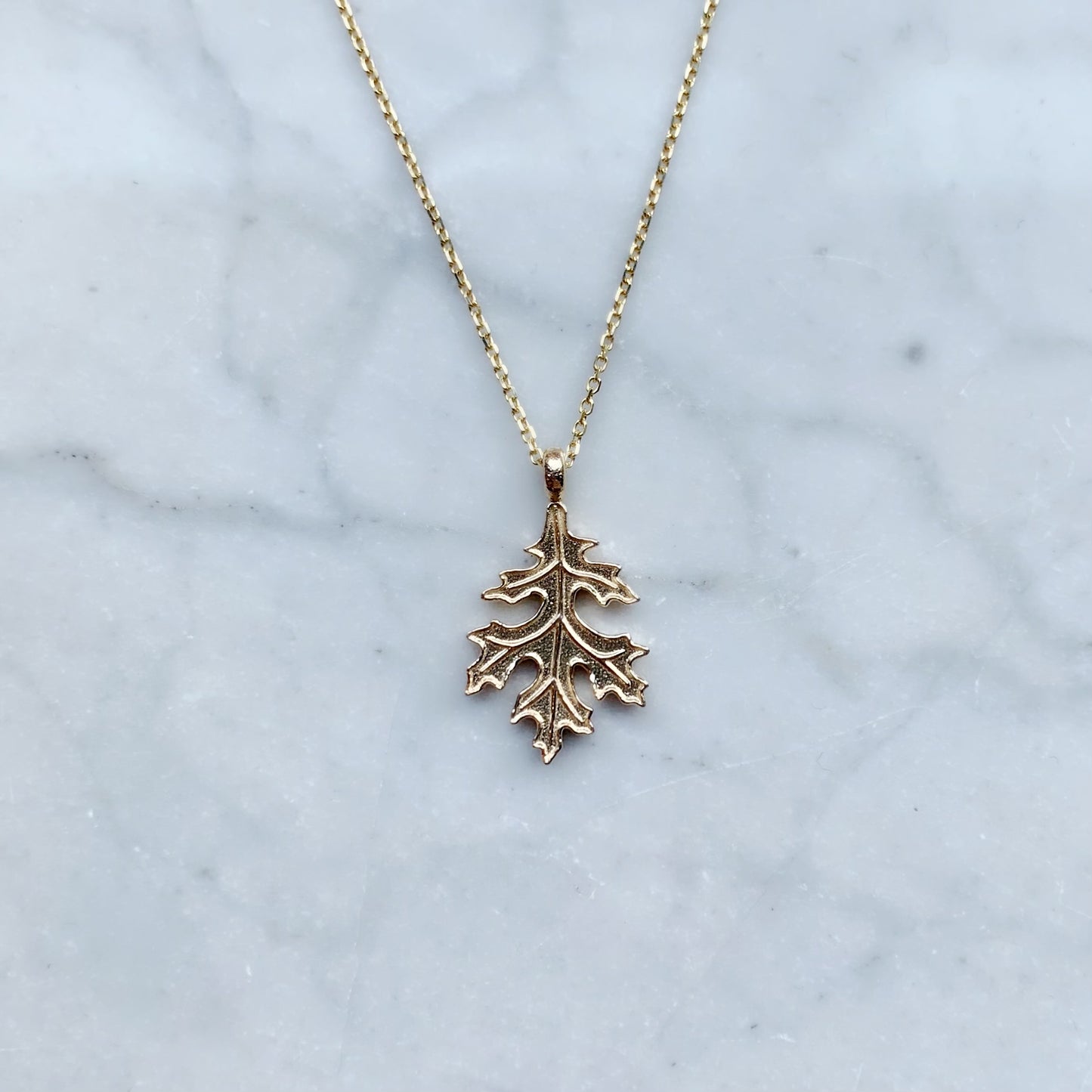 Golden Oak Leaf