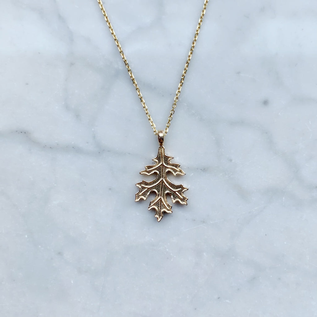 Golden Oak Leaf