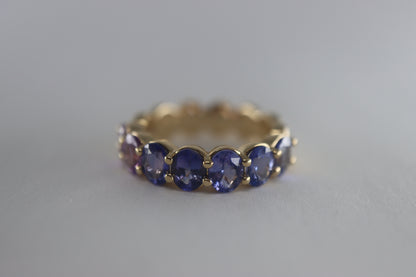Ombré Sapphire Bubble Ring