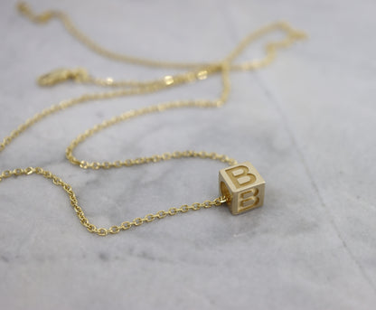 Gold Alphabet Bead