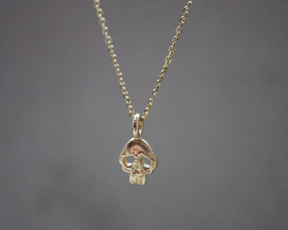 Petite Golden Skull