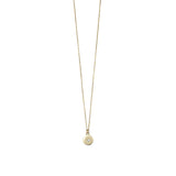 The Golden Disc Necklace